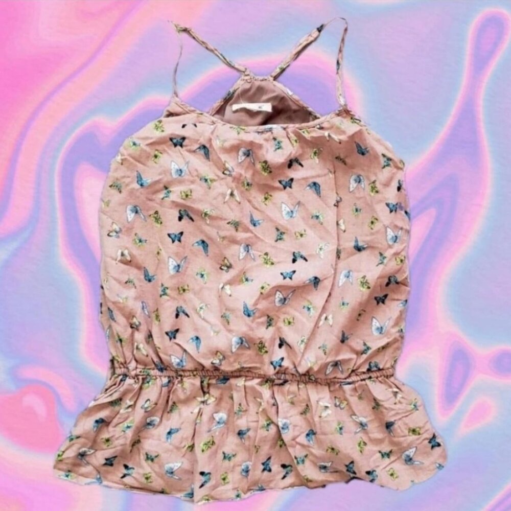 Coquette Butterfly camisole